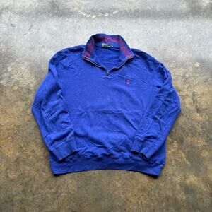 Beautiful Vintage Polo Ralph lauren Quarter Zip sweatshirt